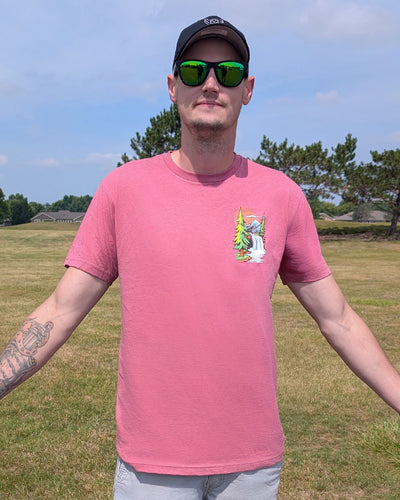 Barrel Falls Tee-Heather Mauve-Regular-Lifestyle--Model---L