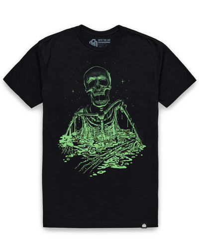 Acid Bones Glow-in-the-Dark Tee-Black-Regular-Glow--Model---L