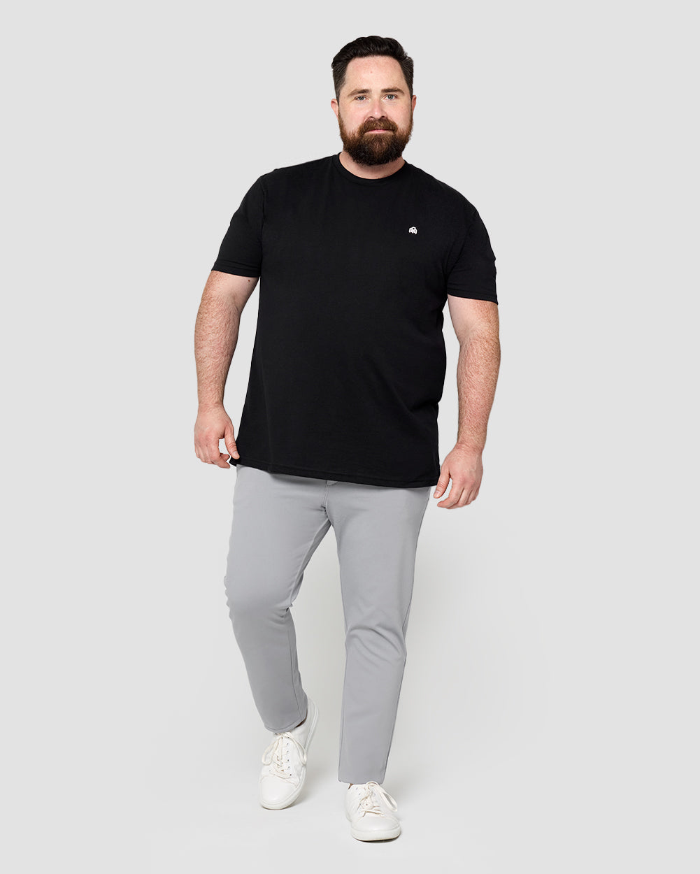 All Day Pants - Slim-Light Grey-33"-Plus-Full--Ross---40