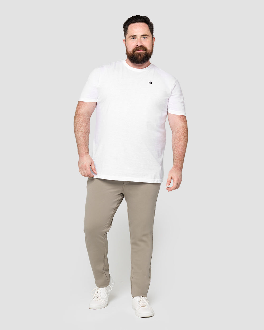 All Day Pants - Slim-Taupe-33"-Plus-Full--Ross---40