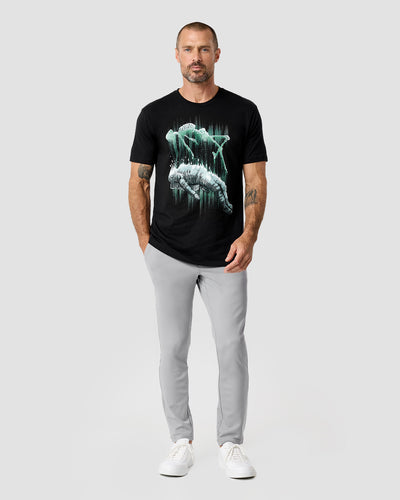 Astral Departure Glow-in-the-Dark Tee-Black-Regular-Full--Model---L