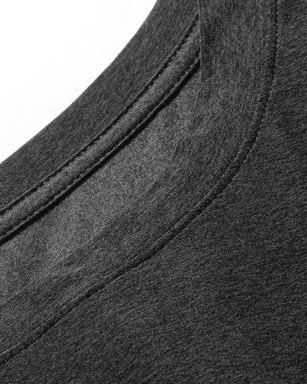 Active Tee-Charcoal-Tall-Regular-Detail--Model---L