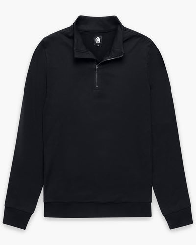 Endeavor Quarter Zip Tee - Non-Branded-Black-Regular-Mock--Zac---L