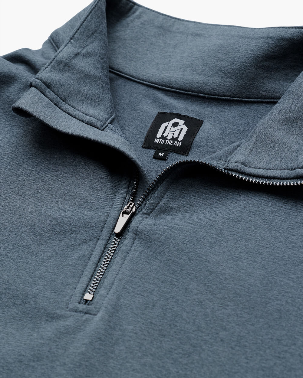 Endeavor Quarter Zip Tee - Non-Branded-Indigo-Regular-Detail2--Zac---L