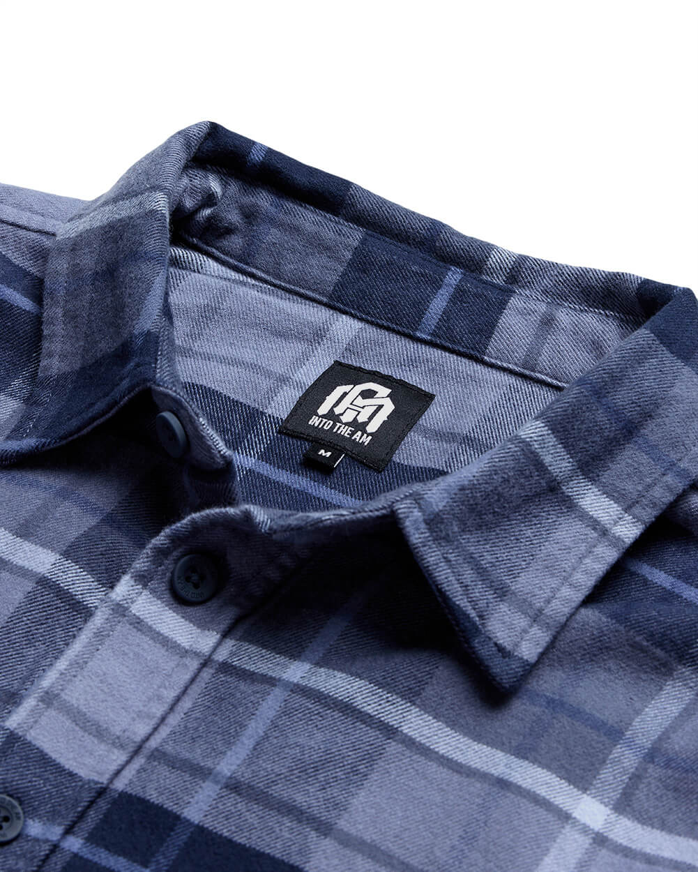 Fairbanks Flannel-Indigo Multi-Regular-Detail--Model---L