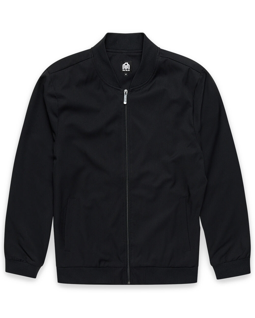Heritage Bomber Jacket-Black-Regular-Mock--Zac---L