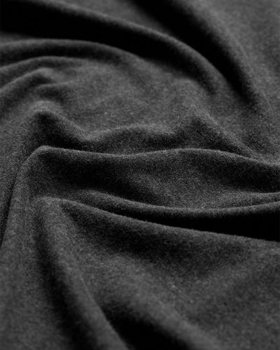 Long Sleeve Polo - Non-Branded-Charcoal-Regular-Detail--Model---L