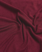 Long Sleeve Active Tee - Non-Branded-Dark Maroon-Regular-Detail--Model---L