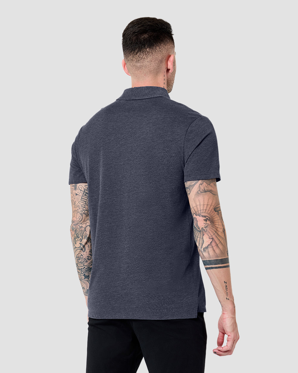 Polo-Navy-Regular-Back--Model---M