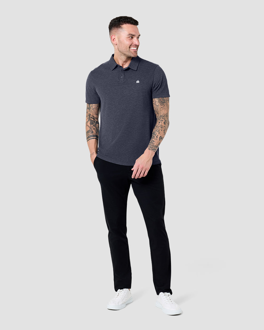 Polo-Navy-Regular-Full--Model---M