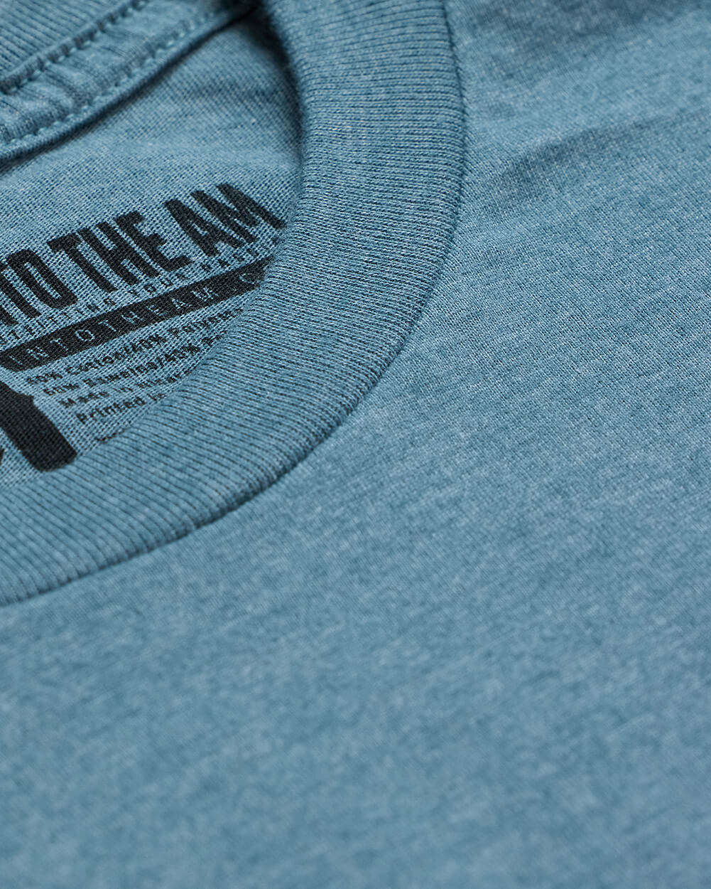 Basic Tee - Branded-Indigo-Reg-Regular-Detail--Model---L