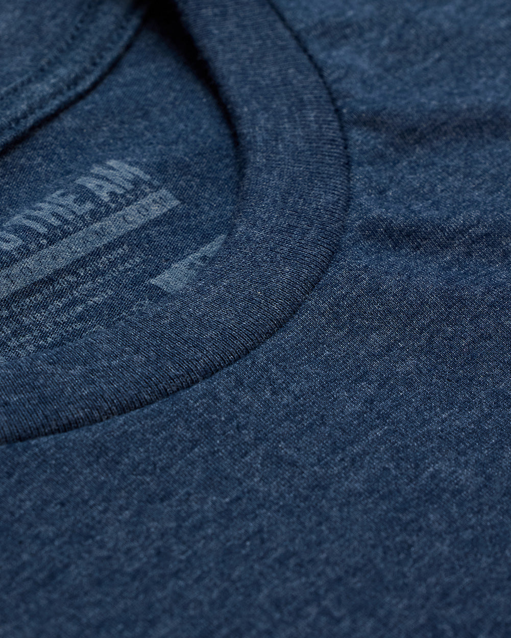 Basic Tee - Non-Branded-Navy-Tall-Regular-Detail--Model---M