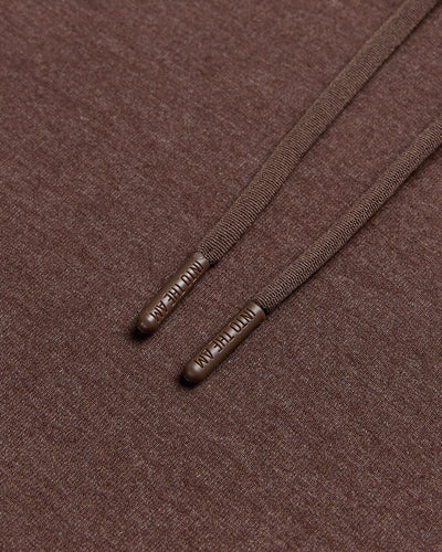 Pullover Hoodie (Classic Pocket) - Non-Branded-Brown-Regular-Detail2--Model---L