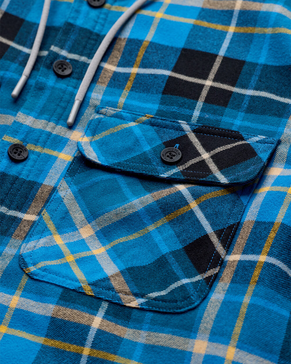 Ridgeview Flannel Jacket-Blue Multi Plaid-Regular-Detail--Model---L