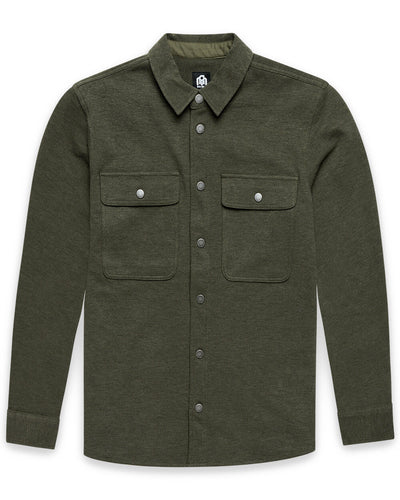 Sierra Shirt Jacket-Midnight Olive-Mock--Chase---M