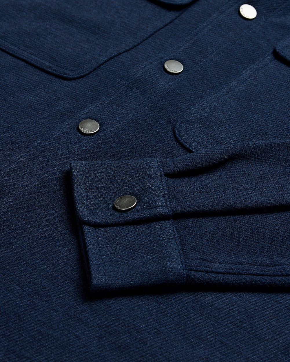 Sierra Shirt Jacket-Navy-Regular-Detail--Model---L