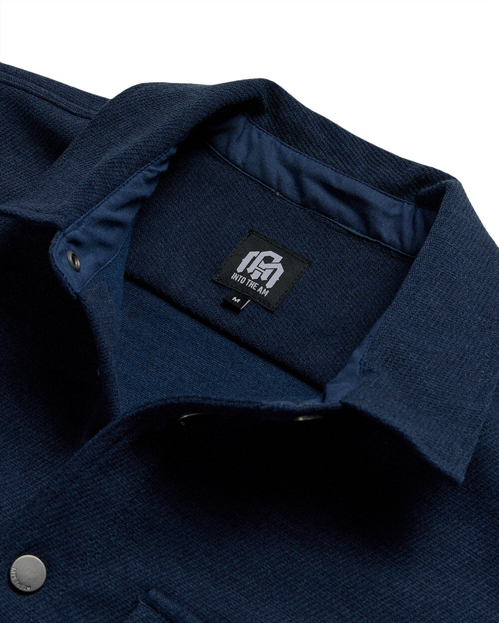 Sierra Shirt Jacket-Navy-Regular-Detail--Model---L