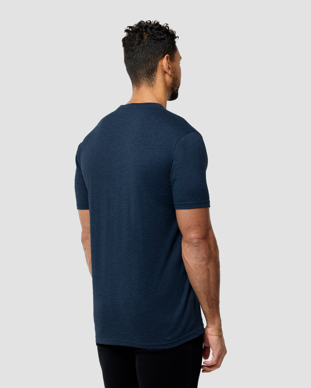 Basic Tee - Tall - Non-Branded-Navy-Regular-Back--Nico---L