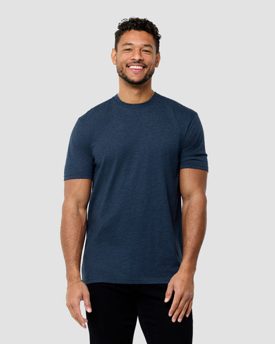 Basic Tee - Tall - Non-Branded-Navy-Regular-Front--Nico---L