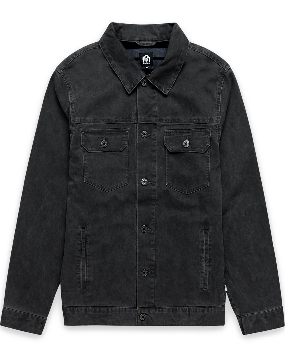 Tradesman Trucker Jacket - Non-Branded-Black-Mock--Zac---M