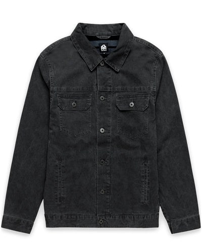 Tradesman Trucker Jacket - Non-Branded-Black-Mock--Zac---M