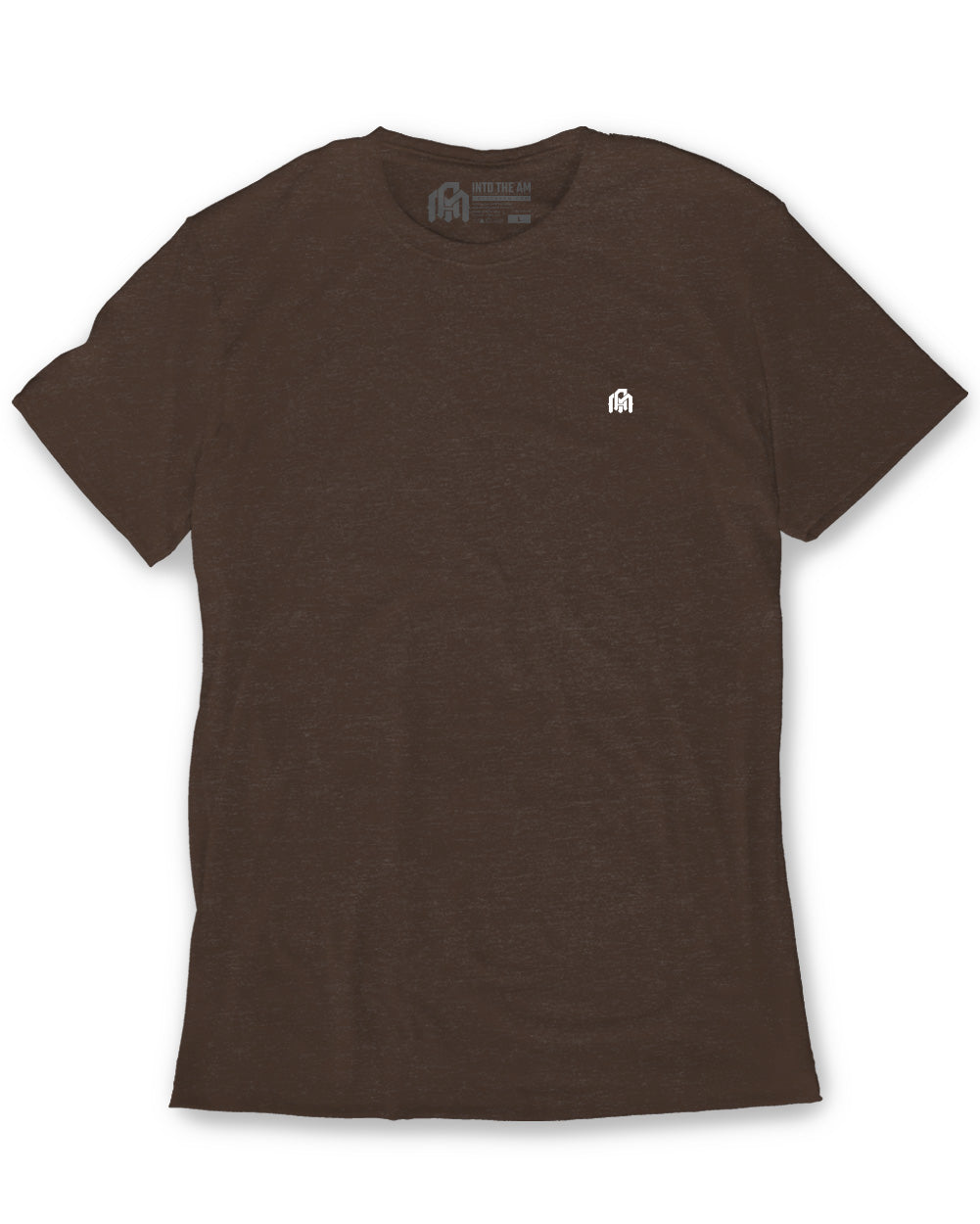Basic Tee - Branded-Brown-Reg-Regular-Mock--Model---L