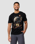 Beyond Horizons Vintage Tee-Vintage Black-Regular-Front--Model---L