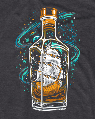 Bourbon Voyage Tank-Charcoal-Regular-Swatch--Model---L