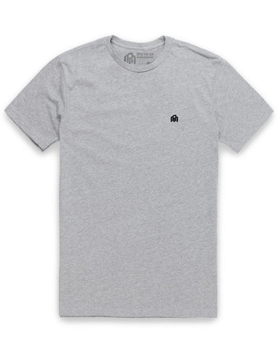 Basic Tee - Branded-Grey-Tall-Regular-Mock--Model---L