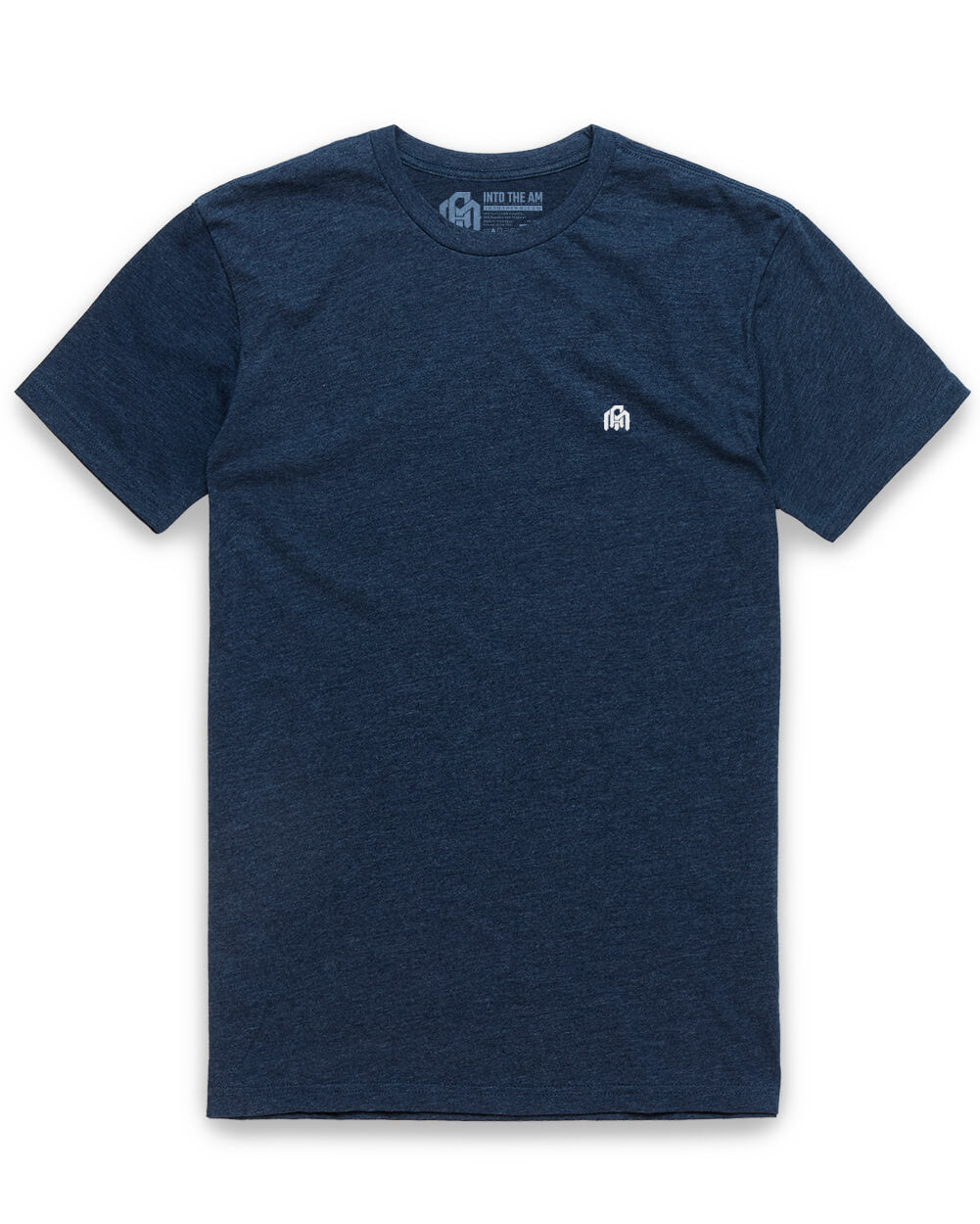 Basic Tee - Branded-Navy-Tall-Regular-Mock--Model---L