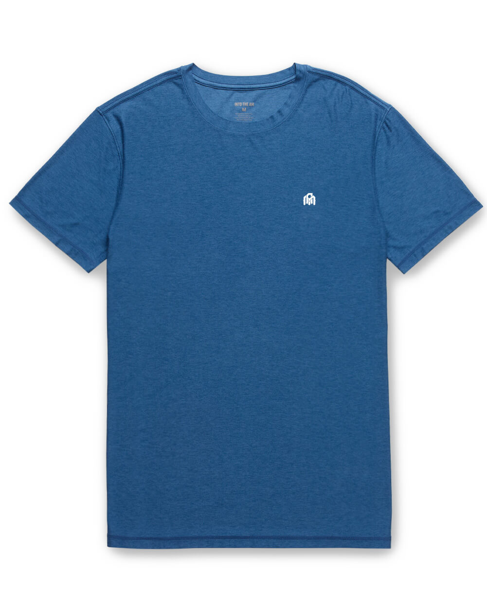 Active Tee-Cool Blue-Reg-Regular-Mock--Model---L