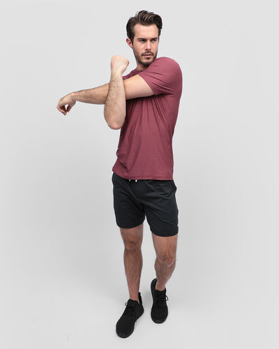 Active Tee - Branded-Maroon-Full--Alex---M-Regular