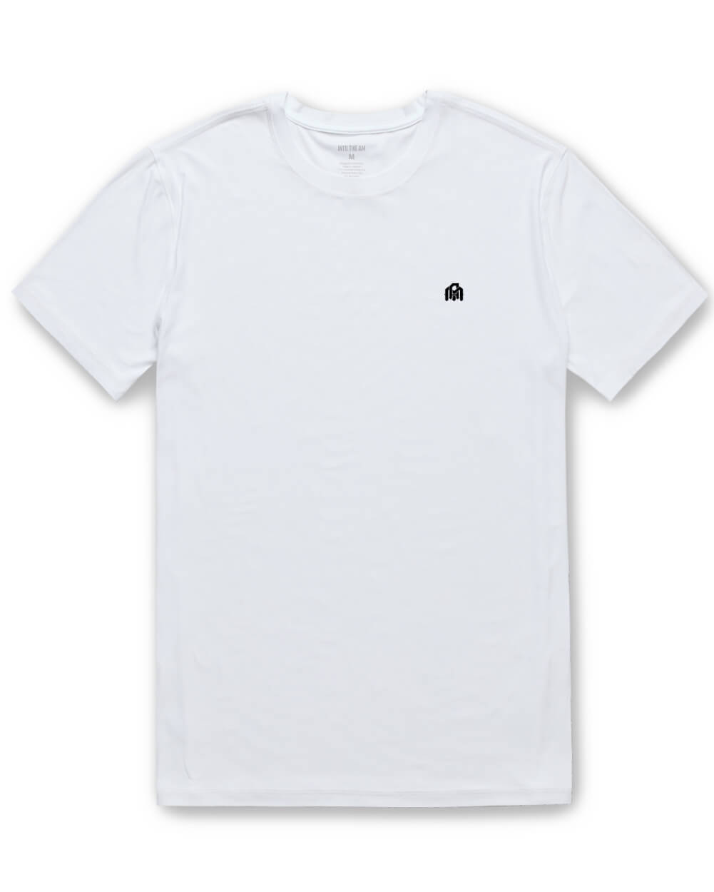 Active Tee-White-Reg-Regular-Mock--Model---L