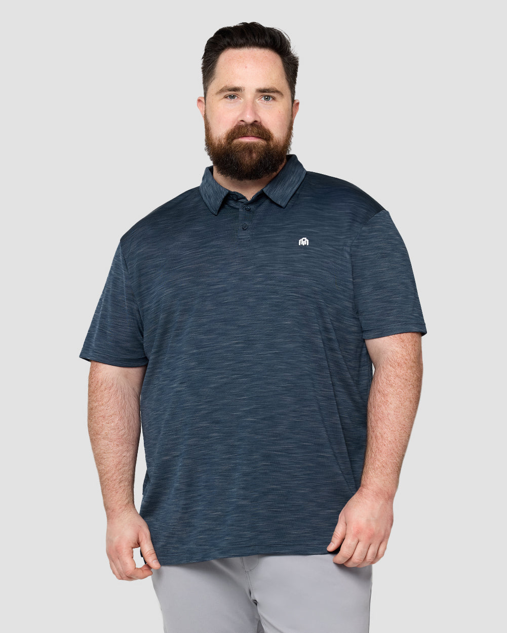 Performance Polo - Branded-Navy-Regular-Front--Ross-2X