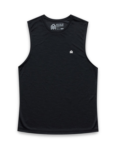 Performance Muscle Tank - Branded-Black-Regular-Mock--Alex---M