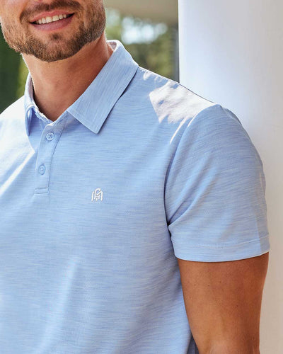 Performance Polo - Branded-Regular-Columbia Blue-Macro--Alex---M