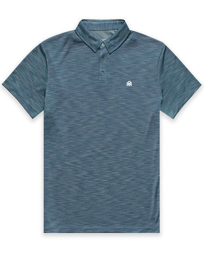 Performance Polo - Branded-Indigo-Regular-Mock--Alex---M