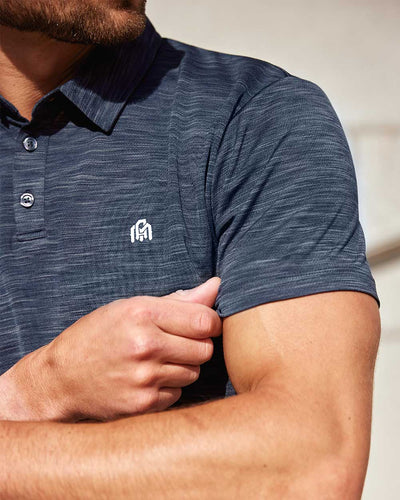 Performance Polo - Branded-Navy-Regular-Macro--Alex---M