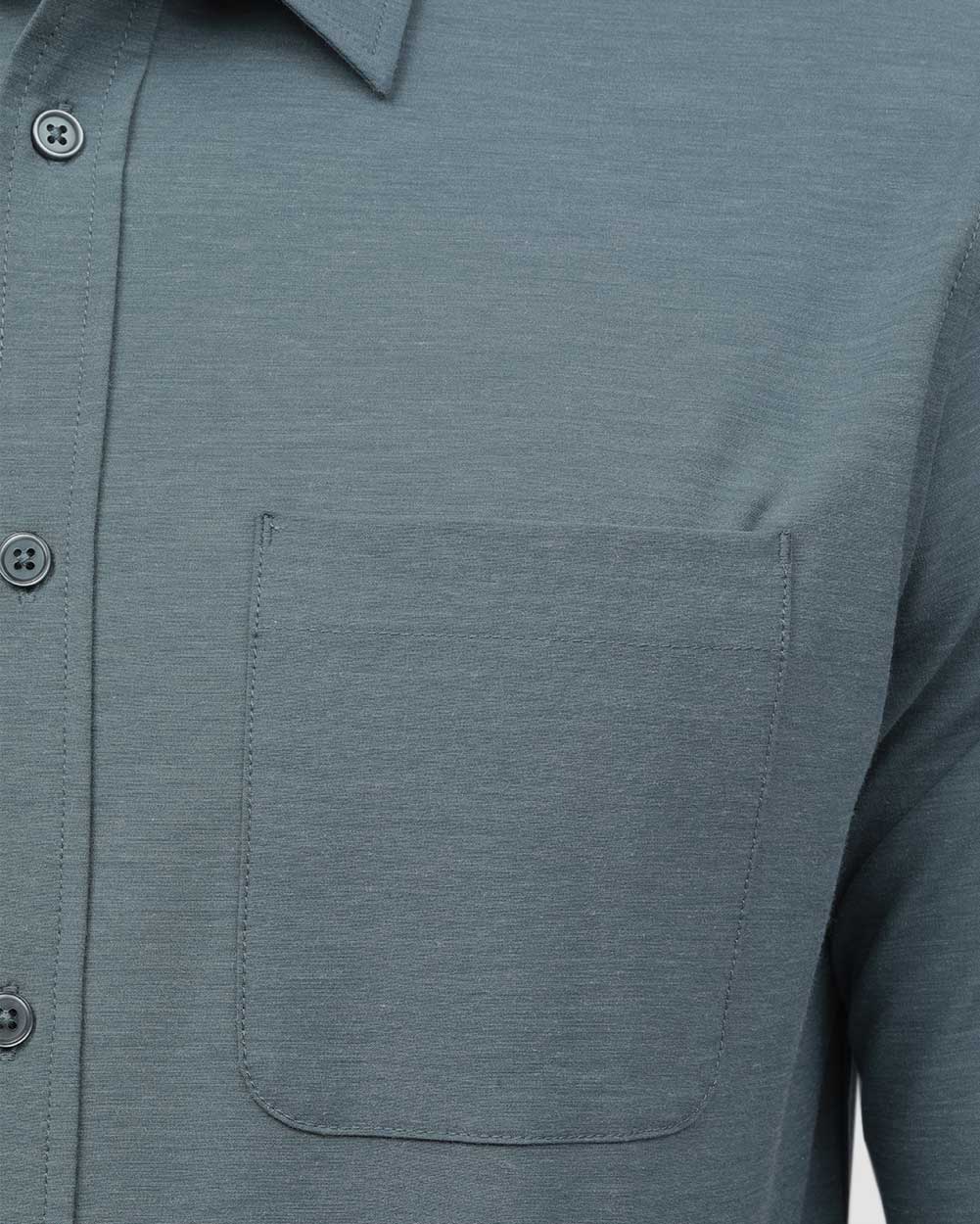Long Sleeve Button Up-Indigo-Detail--Zach---L