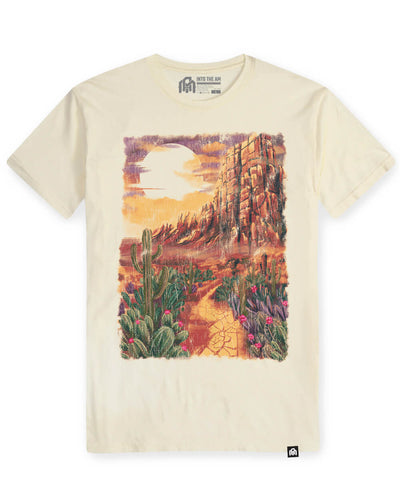 Cactus Trail Vintage Tee-Vintage Natural-Regular-Mock--Model---L