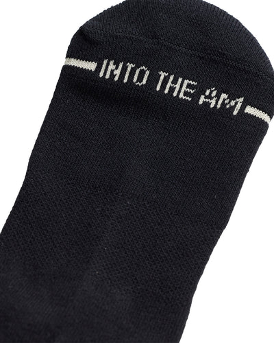 Core Crew Socks-Black-Regular