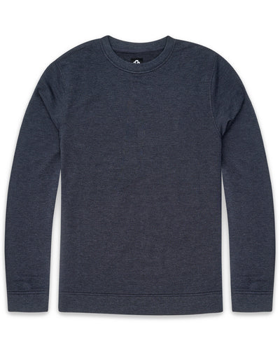 Crewneck Sweatshirt - Non-Branded-Navy-Front