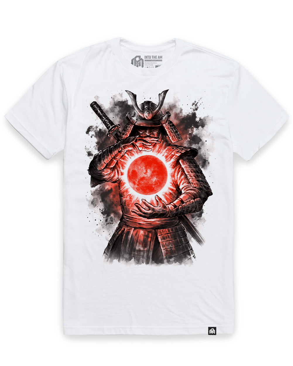 Crimson Eclipse Tee-White-Regular-Mock--Model---L