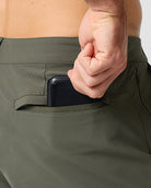 Daily Shorts-Dark Olive-7"-Plus-Detail 2--Ross---40