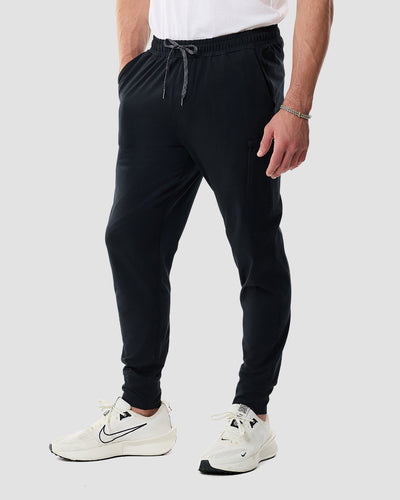 Daybreak Performance Joggers - Non-Branded-Black-Regular-Front--Model---L