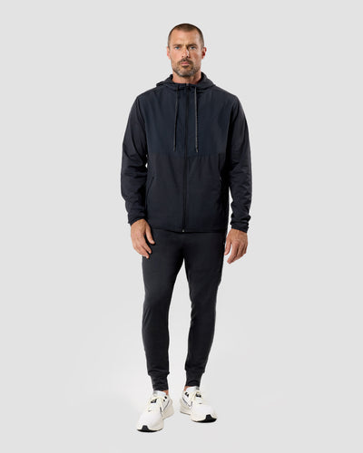 Daybreak Performance Jacket-Charcoal-Regular-Full--Model---L