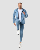 Daybreak Performance Jacket-Dusty Blue-Regular-Full--Model---L