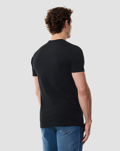 Dead Current Tee-Black-Regular-Back--Model---L