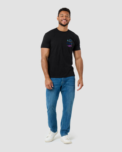 Diner Dreams Tee-Black-Regular-Full--Model---L