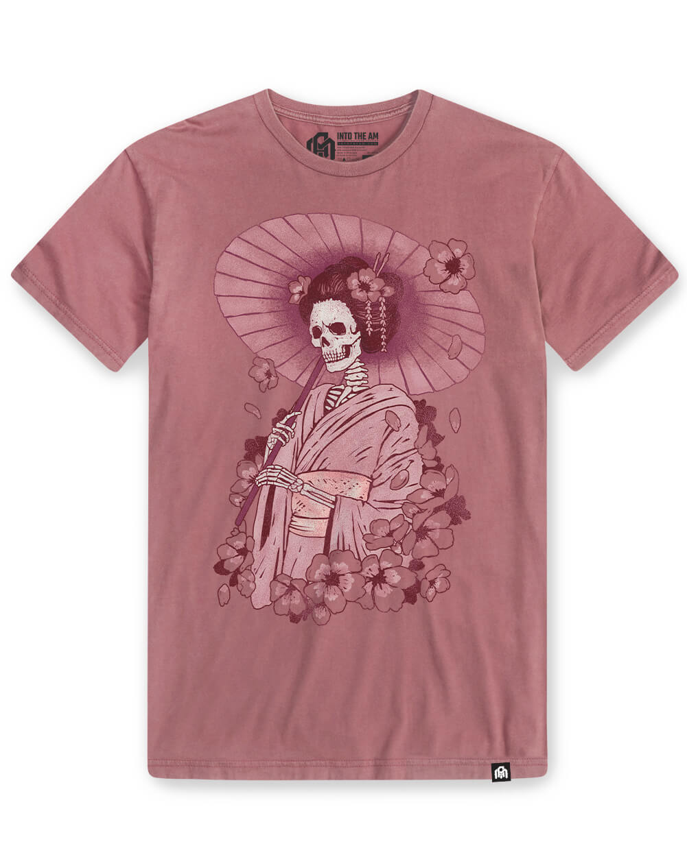 Eternal Beauty Vintage Tee-Vintage Mauve-Regular-Mock--Model---L